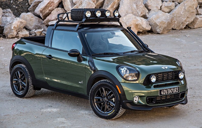 Mini Paceman Pattern Mini представи концептуалния пикап Paceman Adventure