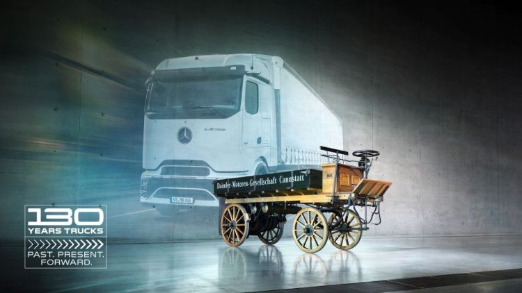 Mercedes-Benz Trucks Classic стартира юбилейната година с първия камион в света