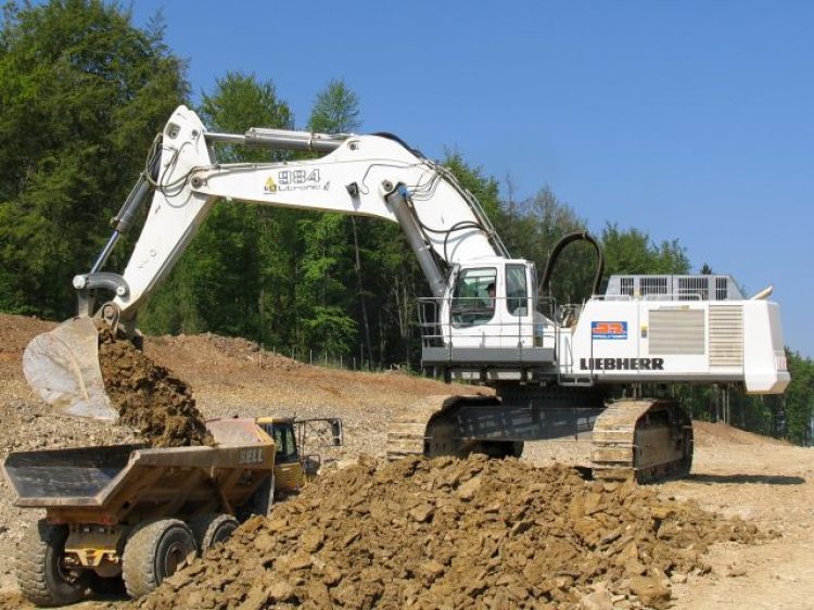 Leihbar R 985 Liebherr R 984 – краят на една епоха
