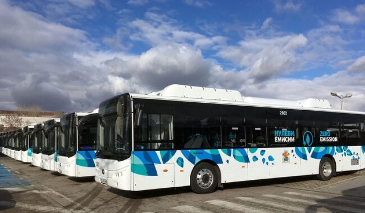 Двайсетте електрически автобуса Yutong E 12LF тръгнаха в София
