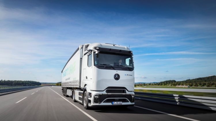 eActros 600 в най-мащабния тест в историята на Mercedes-Benz Trucks
