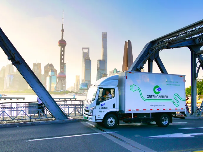Greencarrier пусна първите си електрически камиони в Китай