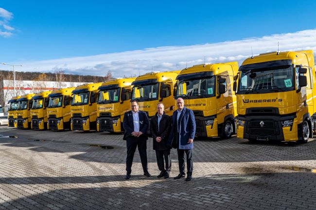 Waberers разширява автопарка си с 50 влекача Renault TC