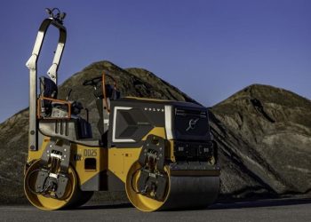 Volvo CE направи премиера на електрически валяк