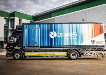 Brakes тества нови камиони с нулеви емисии с охлаждане от Frigoblock