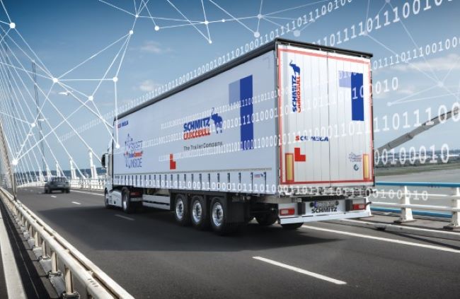Schmitz Cargobull и Trimble си сътрудничат в управлението на данни