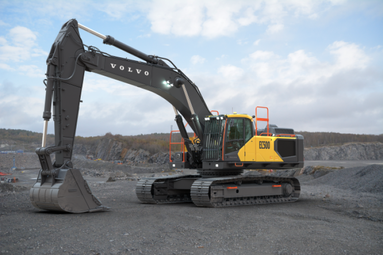 Volvo CE представи прототип на нов верижен багер