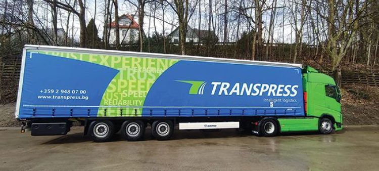СТЕ ТРЕЙЛЪРС БЪЛГАРИЯ достави полуремаркета и надстройки на TRANSPRESS