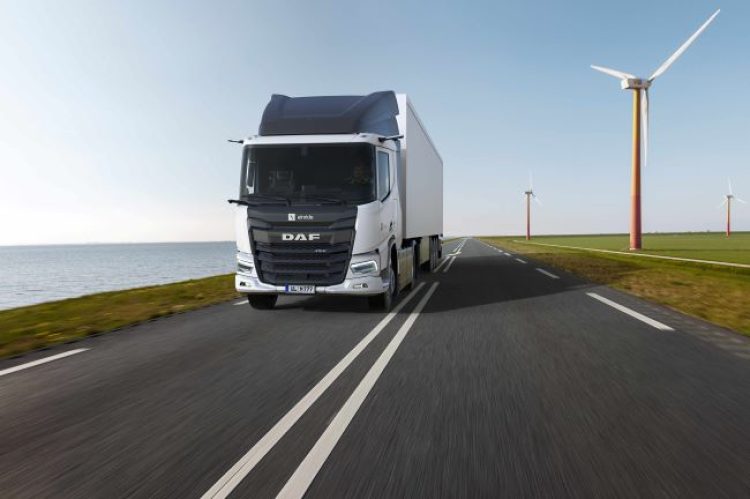 DAF ще достави 50 е-влекачи на Einride