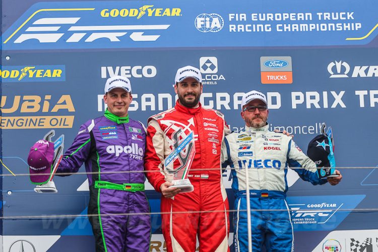 ETRC започна в Италия с трима различни победители
