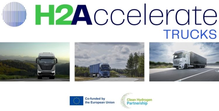 H2Accelerate с финансиране за 150 водородни камиона и 29 зарядни станции