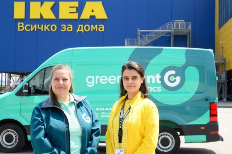 ИКЕА стартира проект с Greenpoint Logicstics