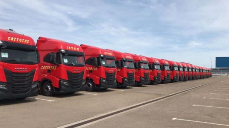 Carreras Logistics взе 90 камиона Iveco S-way
