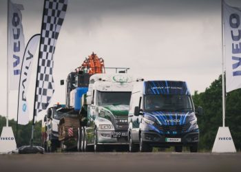 IVECO eDaily издърпа 153 тона и влезе в Рекордите на Гинес