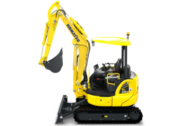 Komatsu представи нов електрически минибагер