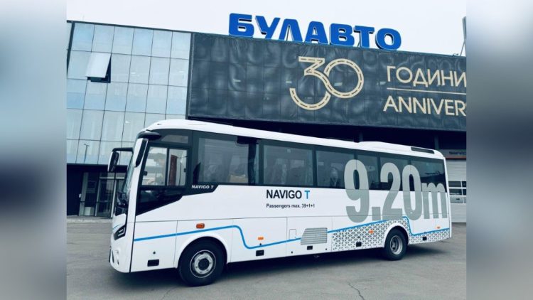 БУЛАВТО достави първия туристически автобус с дължина 9,2 м и капацитет 40+1 пътници