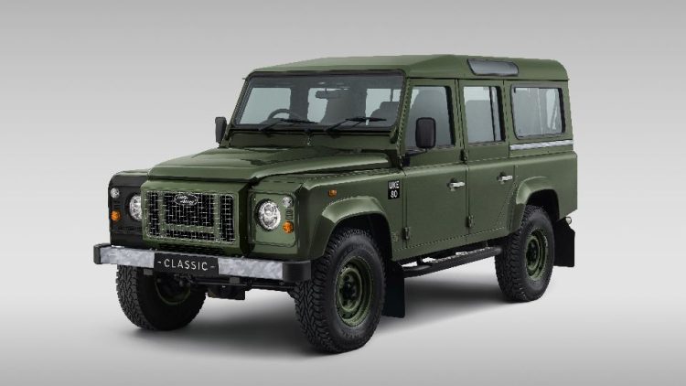 Лимитирана серия Classic Defender V8 Churchill Edition