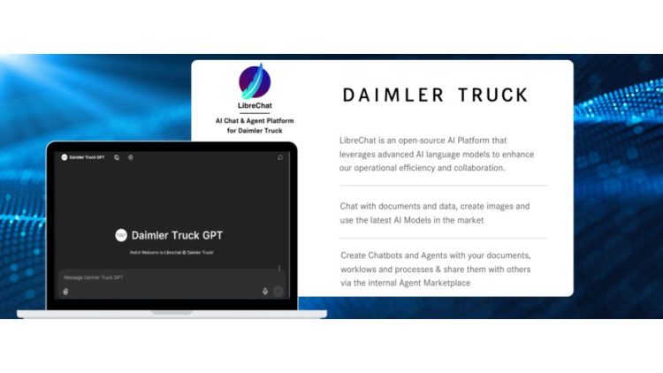 Daimler Truck внедрява LibreChat като AI платформа