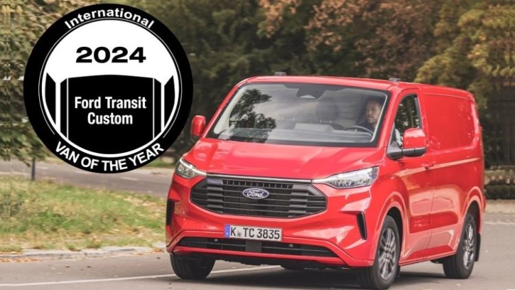 Новият Ford Transit Custom e Ван на годината 2024