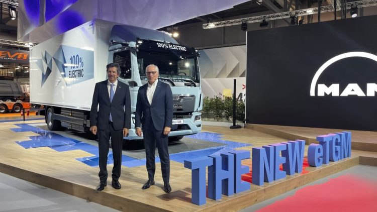 Новият MAN eTGM със световна премиера на Transpotec Logitec