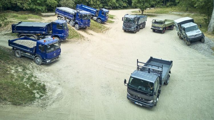Mercedes-Benz Trucks с богата гама за строителната индустрия