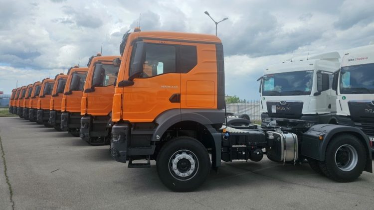 MVB Truck & Bus Bulgaria доставя 10 нови MAN TGS на Виастрой АД