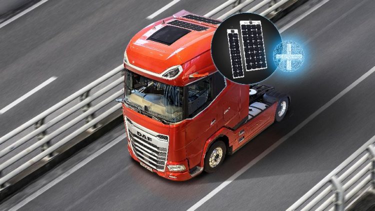 PACCAR Parts представя леки слънчеви панели за камиони