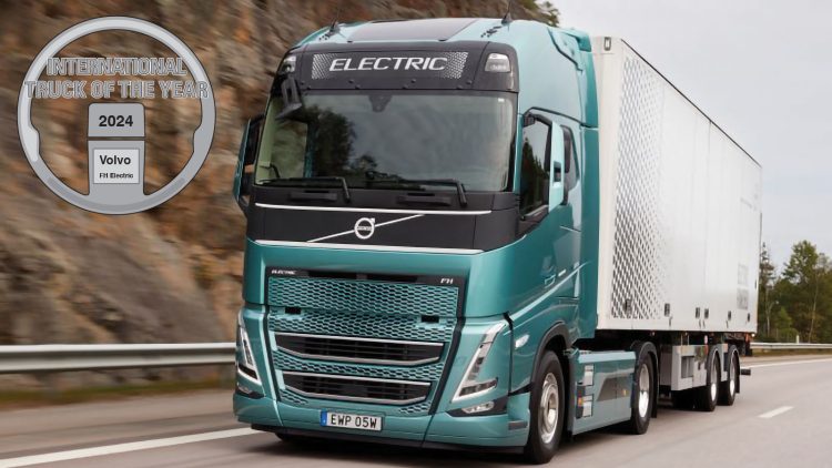 VOLVO TRUCKS FH ELECTRIC e Международен камион на 2024 година